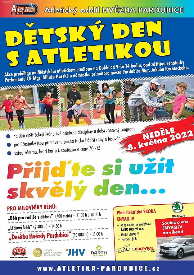Dětský den s atletikou 2022