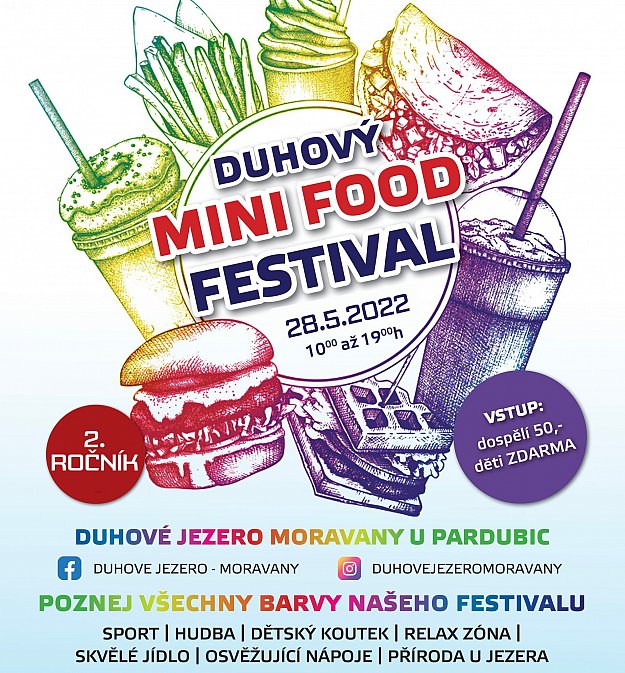 Duhový mini food festival 2