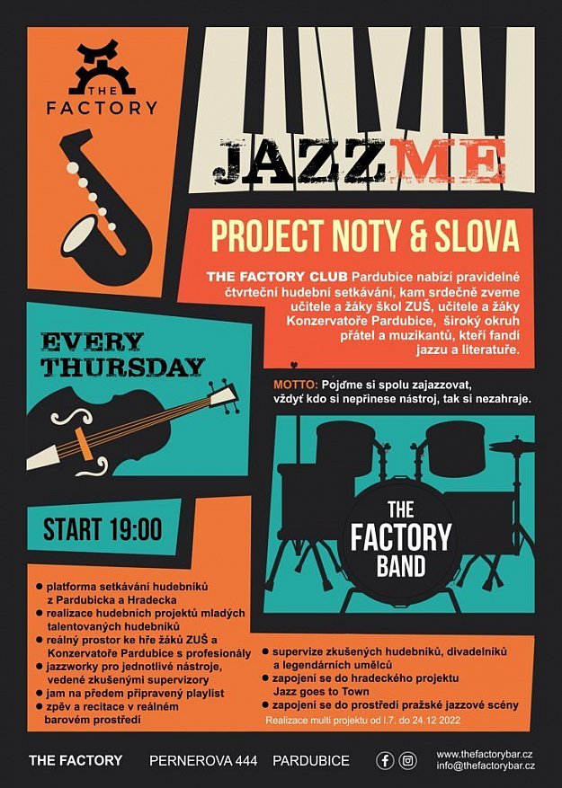Jazz Me - projekt Noty & slova
