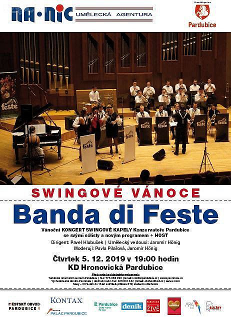 Swingové Vánoce - Banda di Feste + host