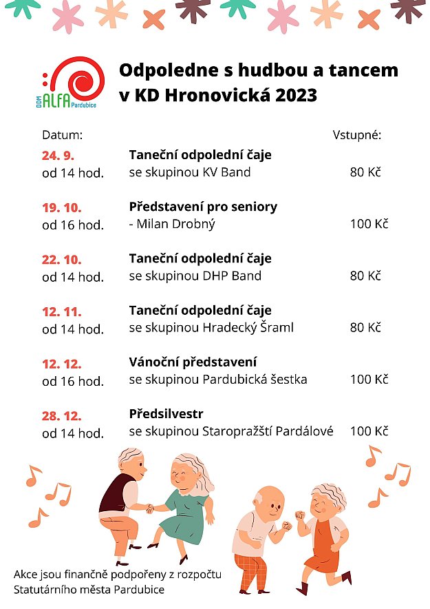 Představení pro seniory - Milan Drobný