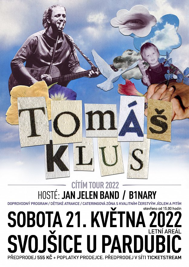 Tomáš Klus - Cítím Tour Svojšice
