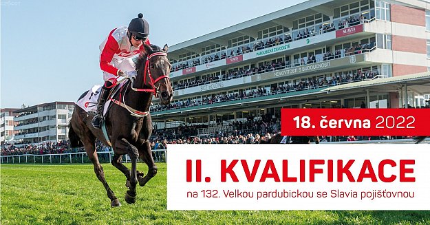 II. kvalifikace na 132. Velkou pardubickou se Slavia pojišťovnou