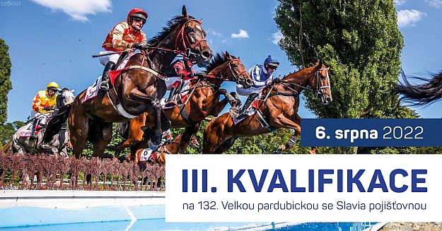 III. kvalifikace na 132. Velkou pardubickou se Slavia pojišťovnou