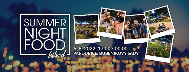 Summer Night Food festival Pardubice