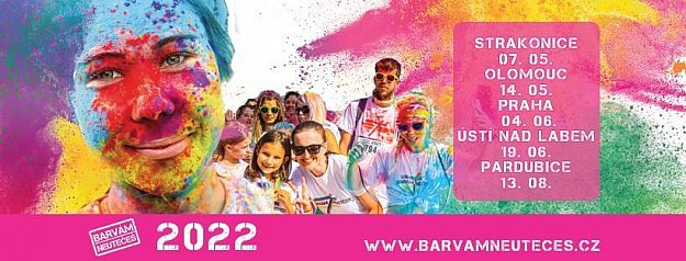 Barvám Neutečeš - Pardubice 2022
