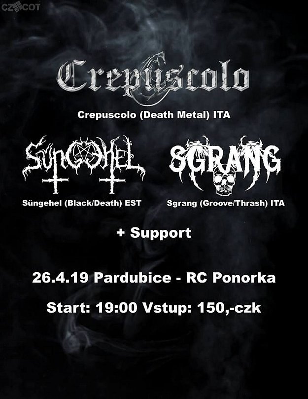 Crepuscolo, Süngehel, Sgrang + support