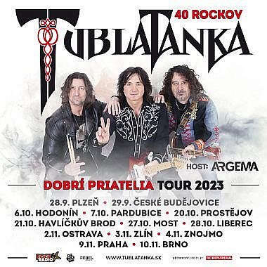 Tublatanka 40 rockov - Dobrí priatelia tour