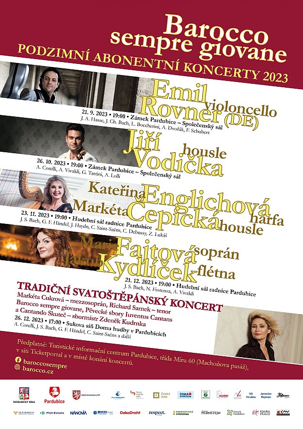 Barocco sempre giovane - Marie Fajtová (soprán), Jakub Kydlíček (flétna)