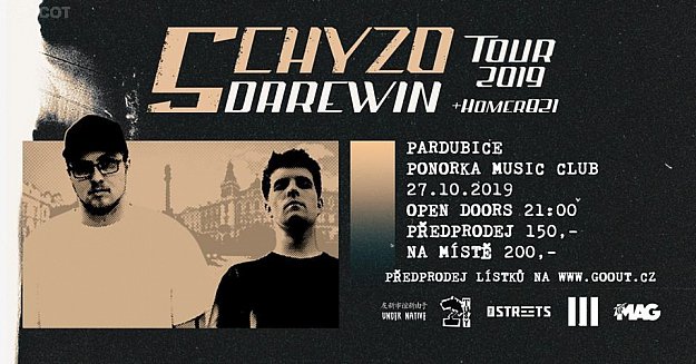 Schyzo x Darewin Tour 2019 - Pardubice