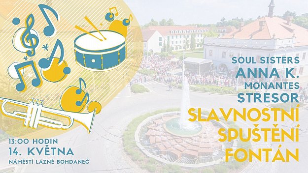 Slavnostní spouštění fontán