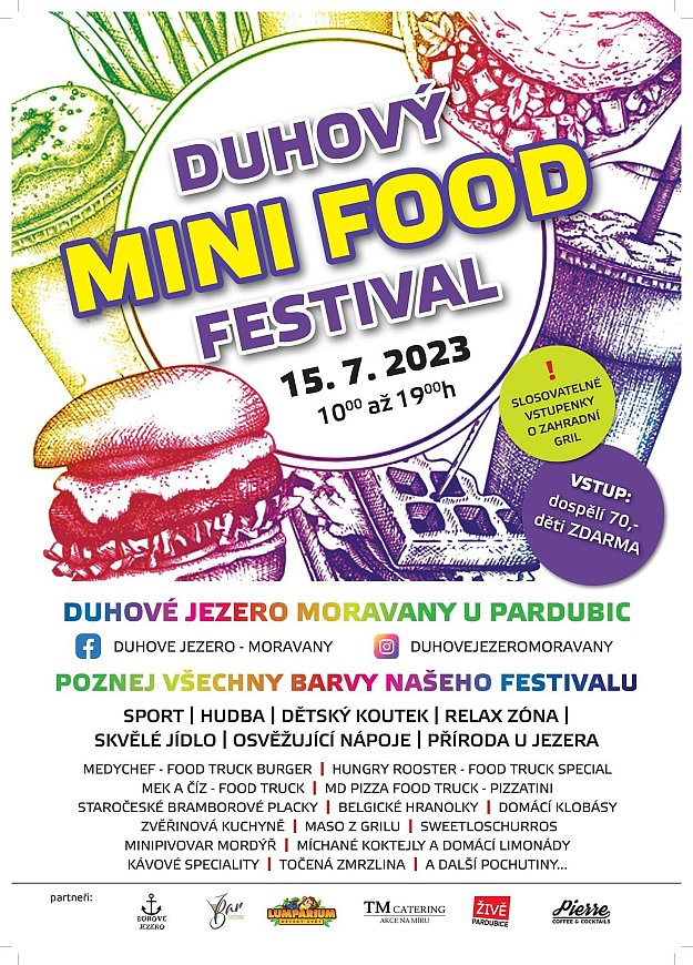 Duhový mini food festival 2023
