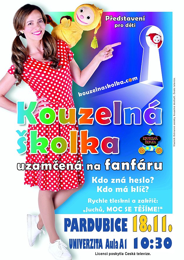Kouzelná školka uzamčená na fanfáru, premiéra pro děti v licenci ČT