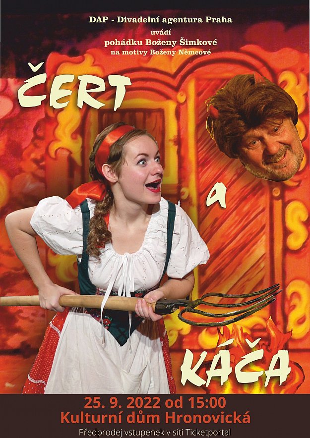 Nedělní pohádka pro děti a rodiče - Čert a Káča