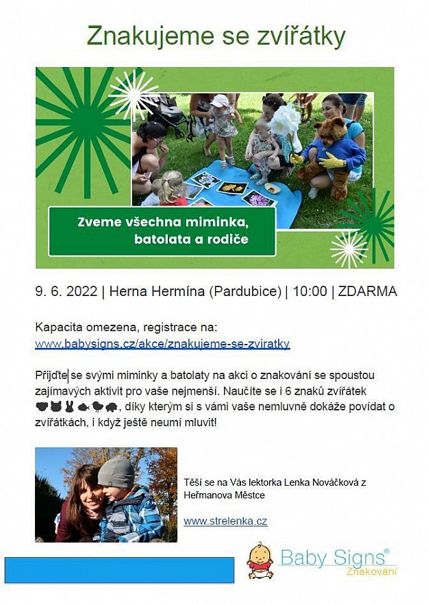 Znakujeme se zvířátky