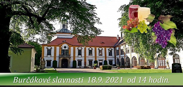 Burčákové slavnosti na zámku v Cholticích Aneb ochutnávky nejen burčáku