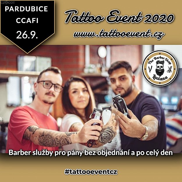 Festival tetování - Tattoo Event 2020 Pardubice