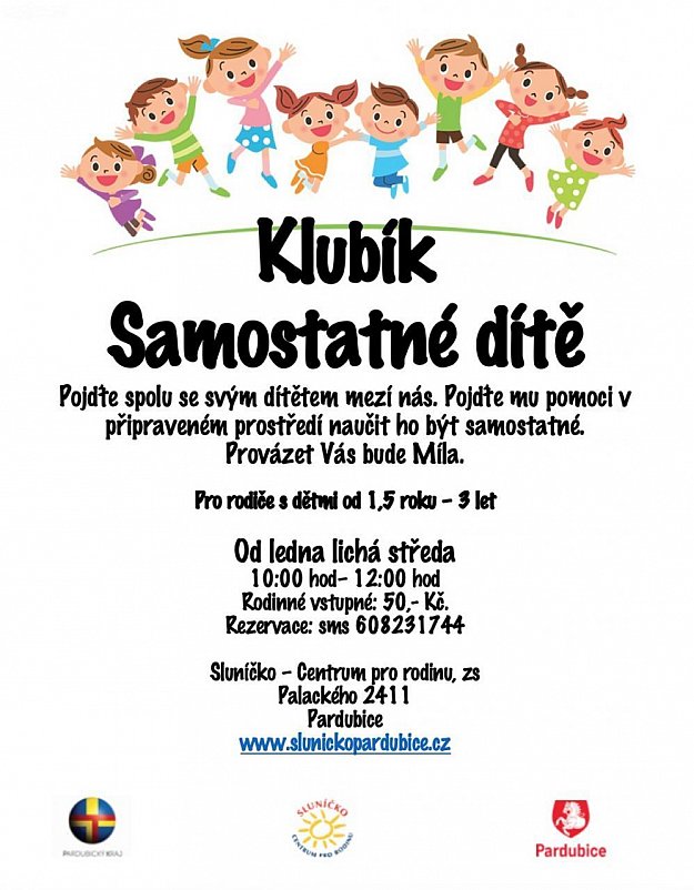 Samostatné dítě - Klubík podle Montessori principu