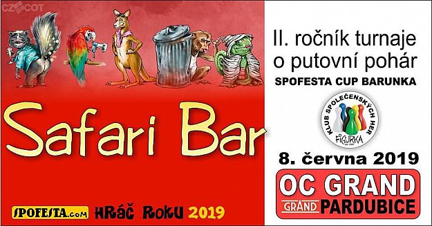 Turnaj ve hře Safari bar