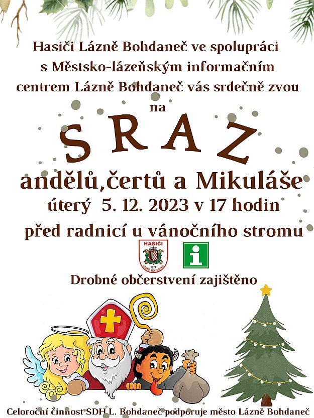 Sraz andělů, čertů a Mikuláše