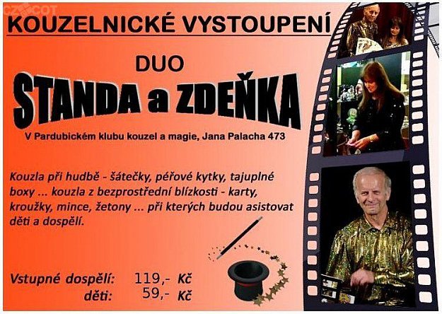 Kouzelnické představení pro děti - duo Standa a Zděňka