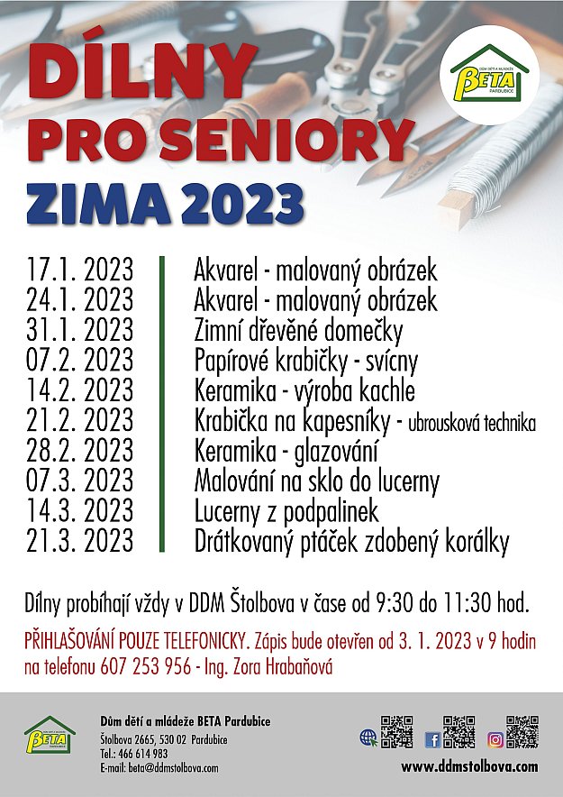 Dílny pro seniory