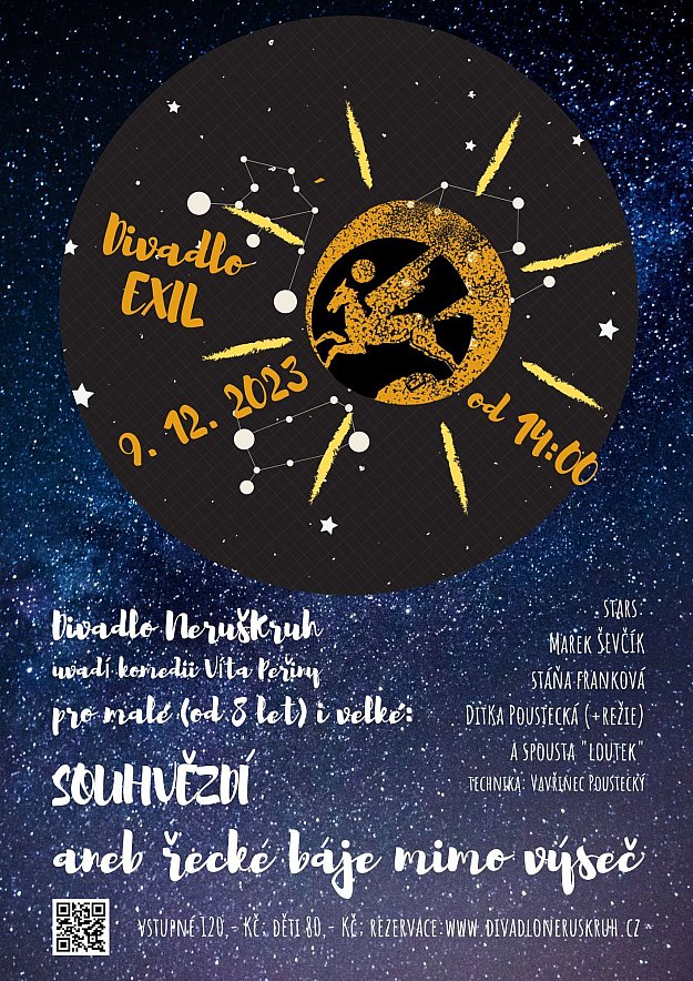 Souhvězdí aneb řecké báje mimo výseč