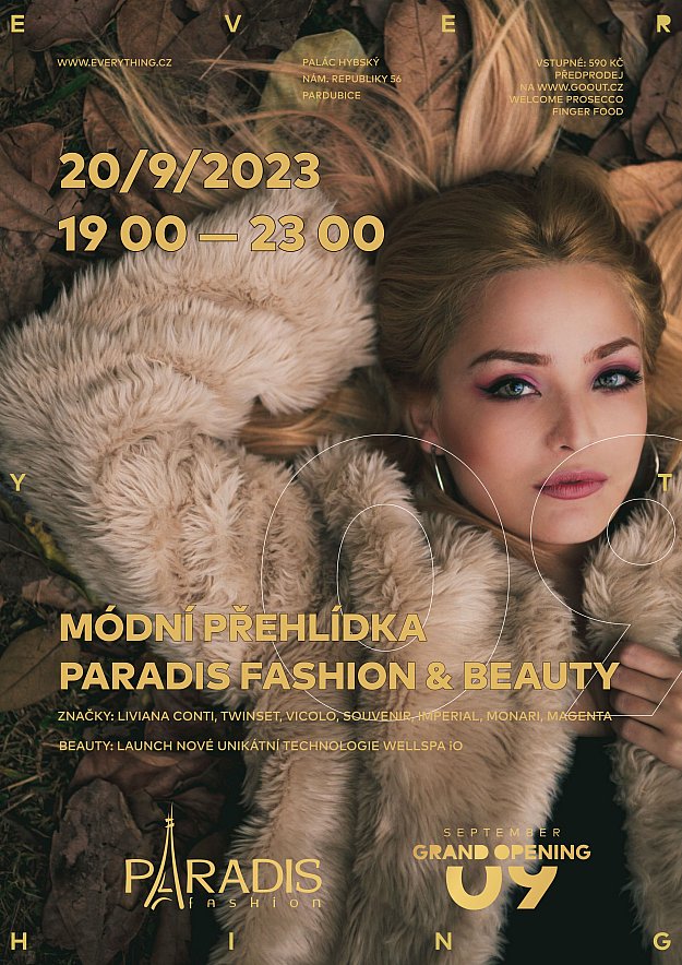 Módní přehlídka Paradis Fashion & Beauty
