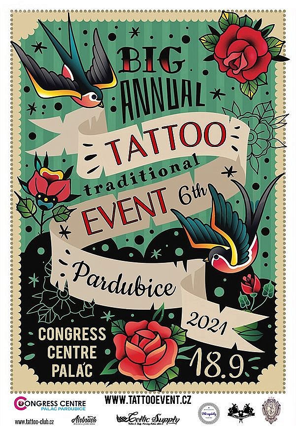 Festival tetování Tattoo Event 2021 Pardubice