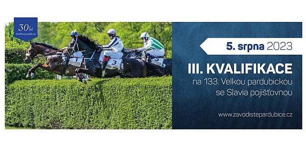 III. kvalifikace na 133. Velkou pardubickou se Slavia pojišťovnou