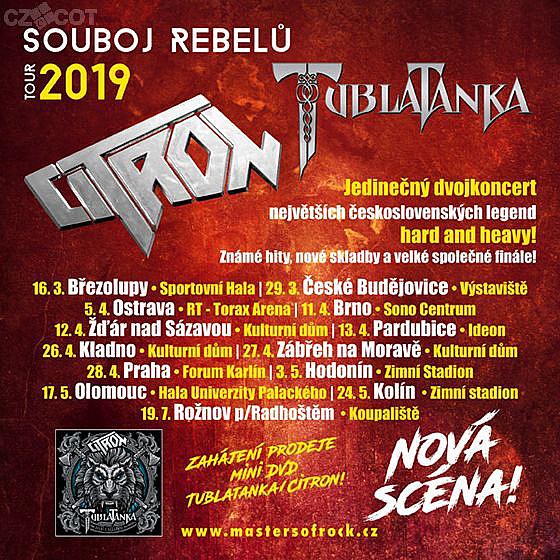 Tublatanka, Citron - Souboj rebelů Tour 2019