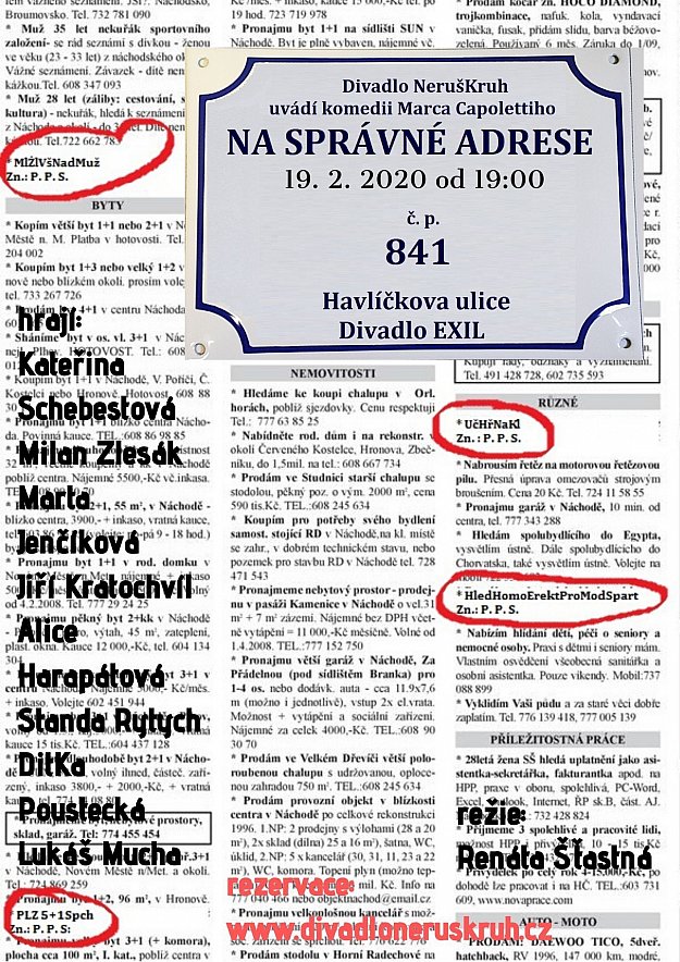 Na správné adrese - premiéra