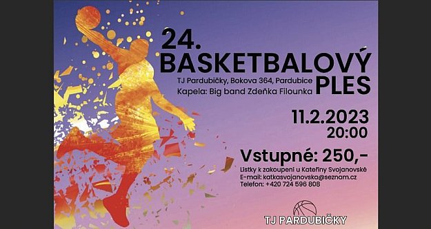 24. basketbalový ples TJ Pardubičky