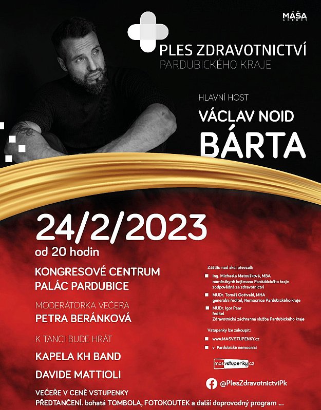 Ples zdravotnictví Pardubického kraje