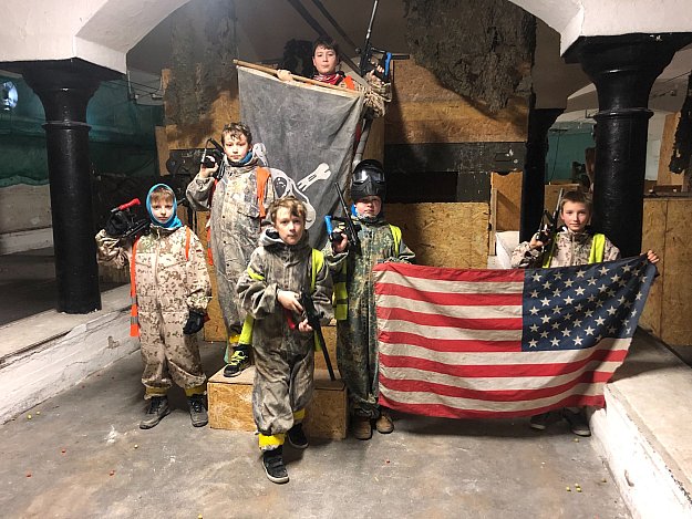 Indoor paintball Pardubice