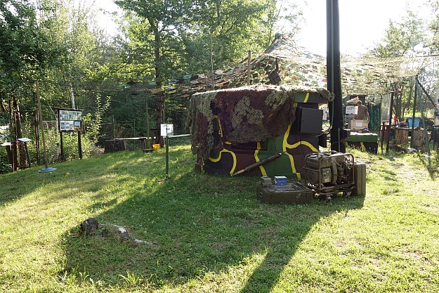 Civil defense observatory near Mikulovice