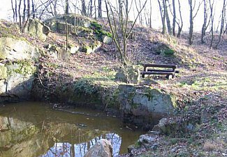 Raškovický quarries - educational trail with posted information