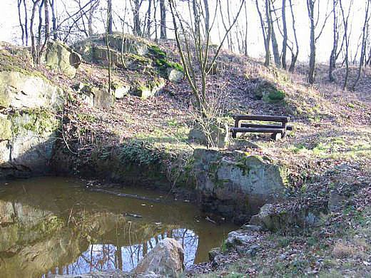 Raškovický quarries - educational trail with posted information