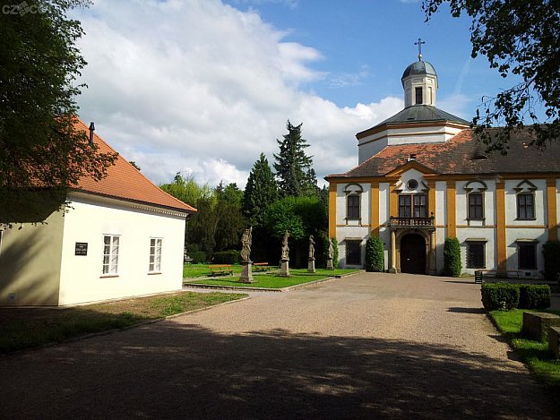 Choltice - chateau, museum exhibit, and Chapel of St. Romedio